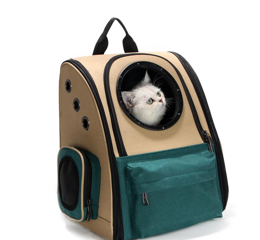 Catstronaut™ Capsule Carrier Backpack – Portable Pet Pod for Space-Loving Cats - Comfy Cat Dizmos