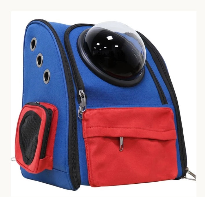 Catstronaut™ Capsule Carrier Backpack – Portable Pet Pod for Space-Loving Cats - Comfy Cat Dizmos