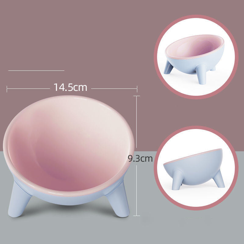 Nordic Raised Food Bowl - Comfy Cat Dizmos