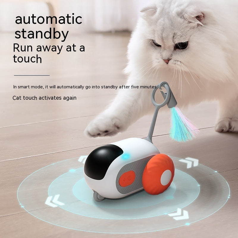 Zoomie Cat Car – Interactive Remote Toy - Comfy Cat Dizmos