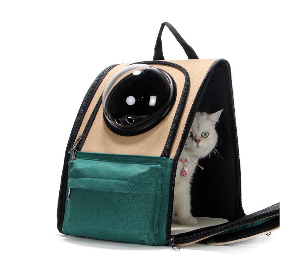 Catstronaut™ Capsule Carrier Backpack – Portable Pet Pod for Space-Loving Cats - Comfy Cat Dizmos
