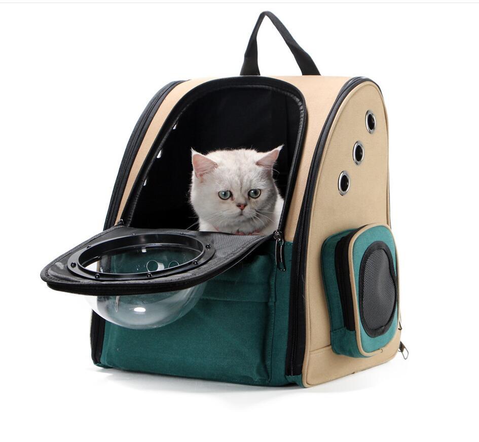 Catstronaut™ Capsule Carrier Backpack – Portable Pet Pod for Space-Loving Cats - Comfy Cat Dizmos