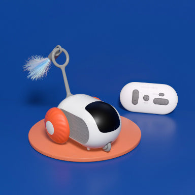 Zoomie Cat Car – Interactive Remote Toy - Comfy Cat Dizmos
