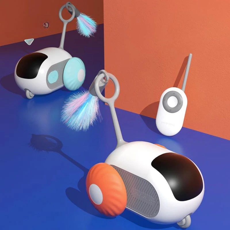 Zoomie Cat Car – Interactive Remote Toy - Comfy Cat Dizmos