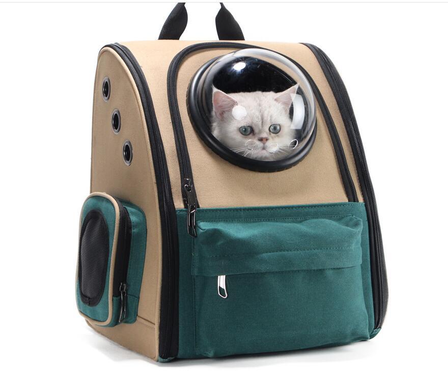 Catstronaut™ Capsule Carrier Backpack – Portable Pet Pod for Space-Loving Cats - Comfy Cat Dizmos