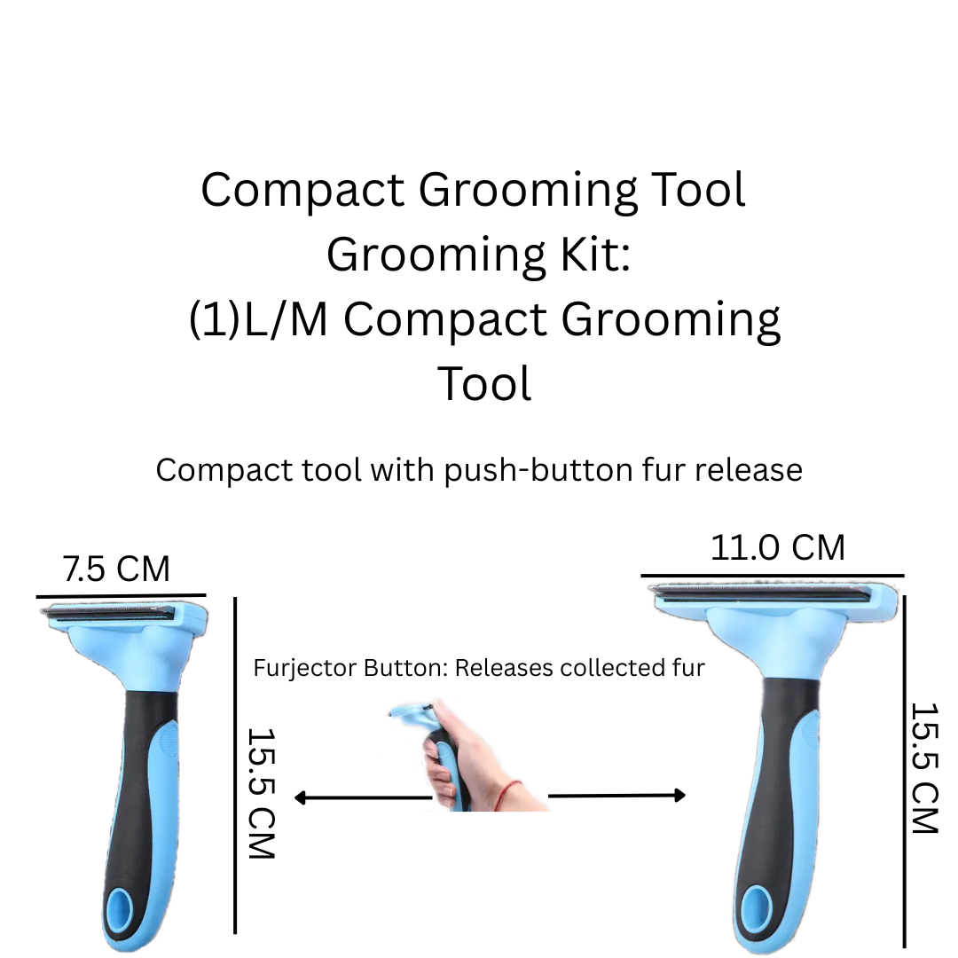 Complete Grooming Kit – FurEase Pro™ + Compact Groomer - Comfy Cat Dizmos
