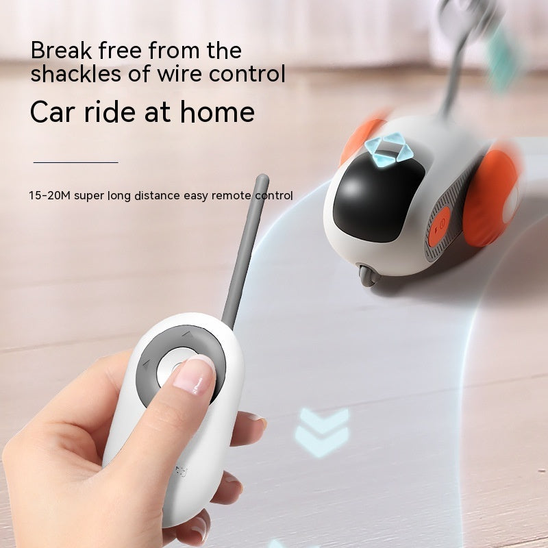 Zoomie Cat Car – Interactive Remote Toy - Comfy Cat Dizmos